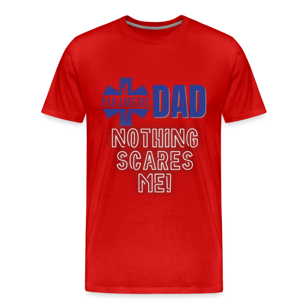 Paramedic Dad T-Shirt - red