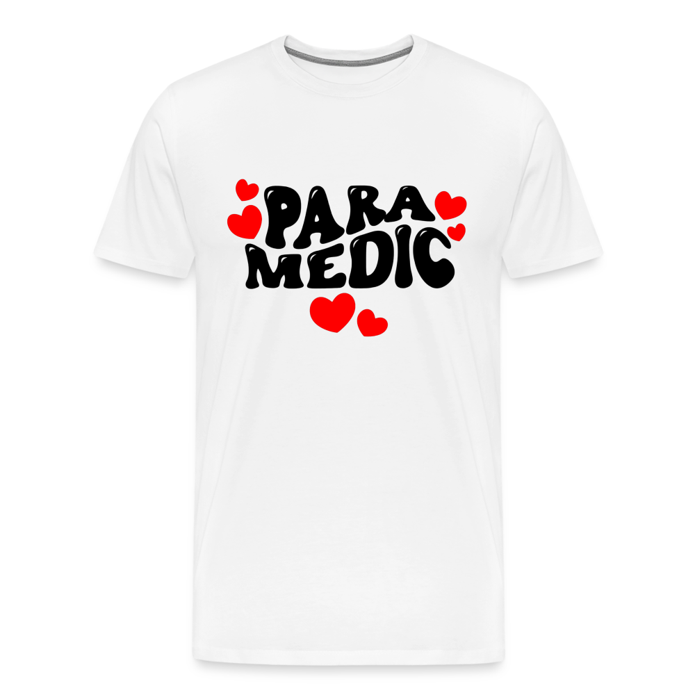Paramedic Hearts T-Shirt - white