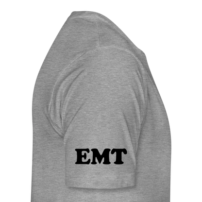 Paramedic Hearts T-Shirt - heather gray