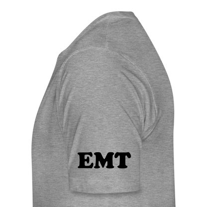 Paramedic Hearts T-Shirt - heather gray