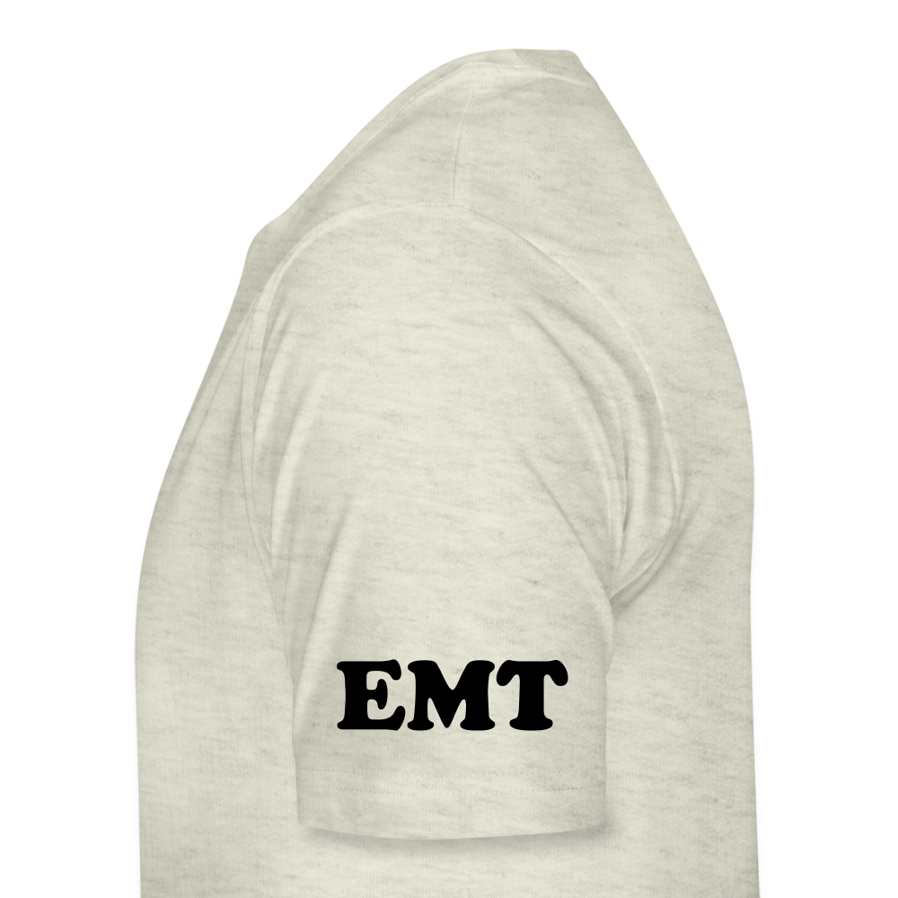 Paramedic Hearts T-Shirt - heather oatmeal