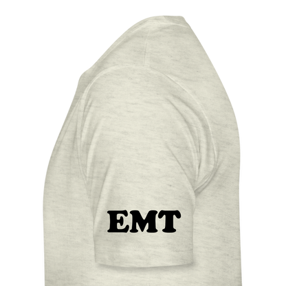 Paramedic Hearts T-Shirt - heather oatmeal