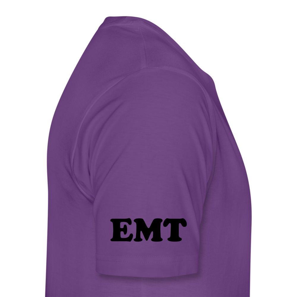 Paramedic Hearts T-Shirt - purple