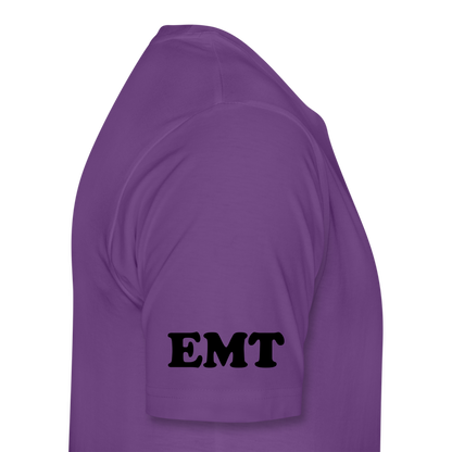 Paramedic Hearts T-Shirt - purple