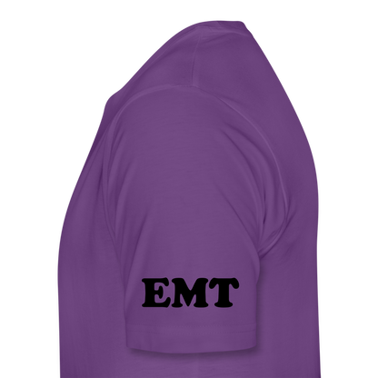 Paramedic Hearts T-Shirt - purple