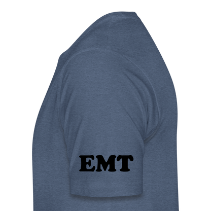 Paramedic Hearts T-Shirt - heather blue
