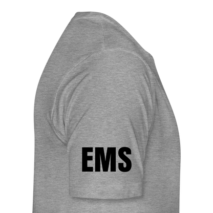 EMS Road Rage Red&White T-Shirt - heather gray