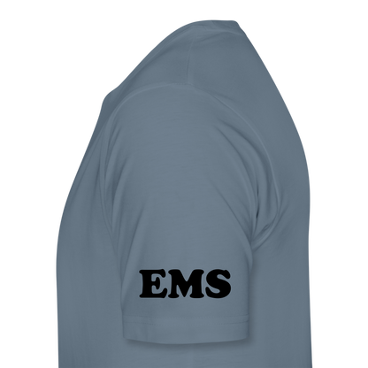 American Flag AMBO T-Shirt - steel blue