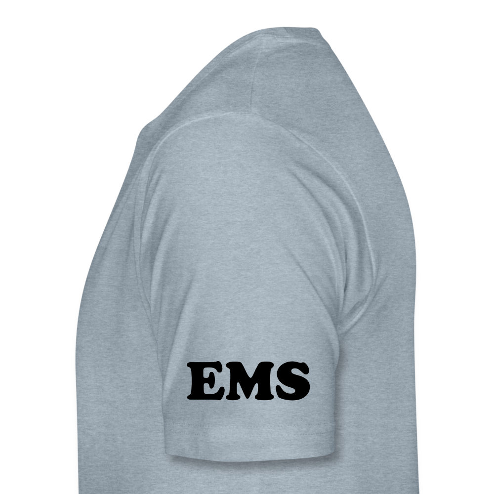 American Flag AMBO T-Shirt - heather ice blue