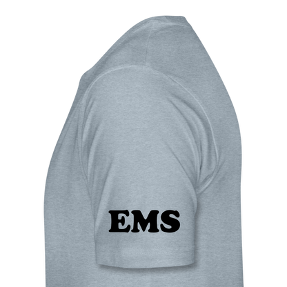 American Flag AMBO T-Shirt - heather ice blue