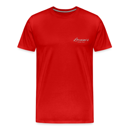 Luke 12:34 T-Shirt - red
