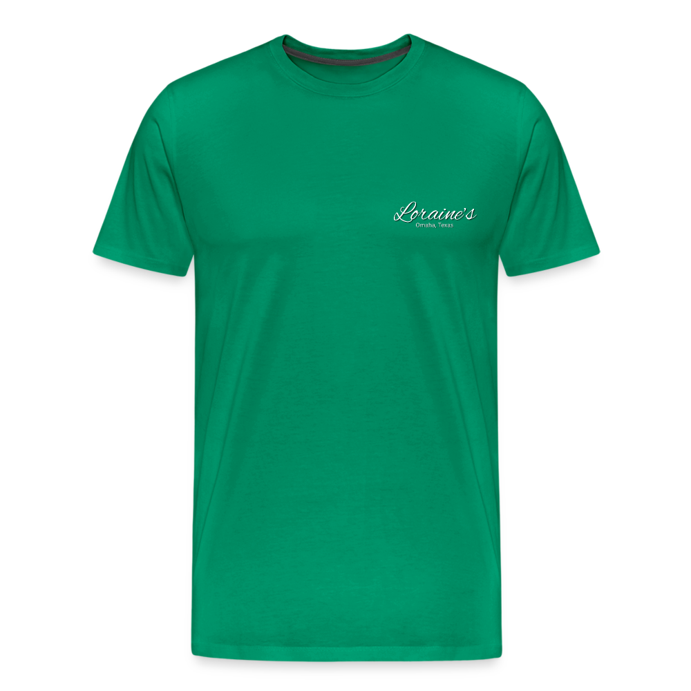 Luke 12:34 T-Shirt - kelly green