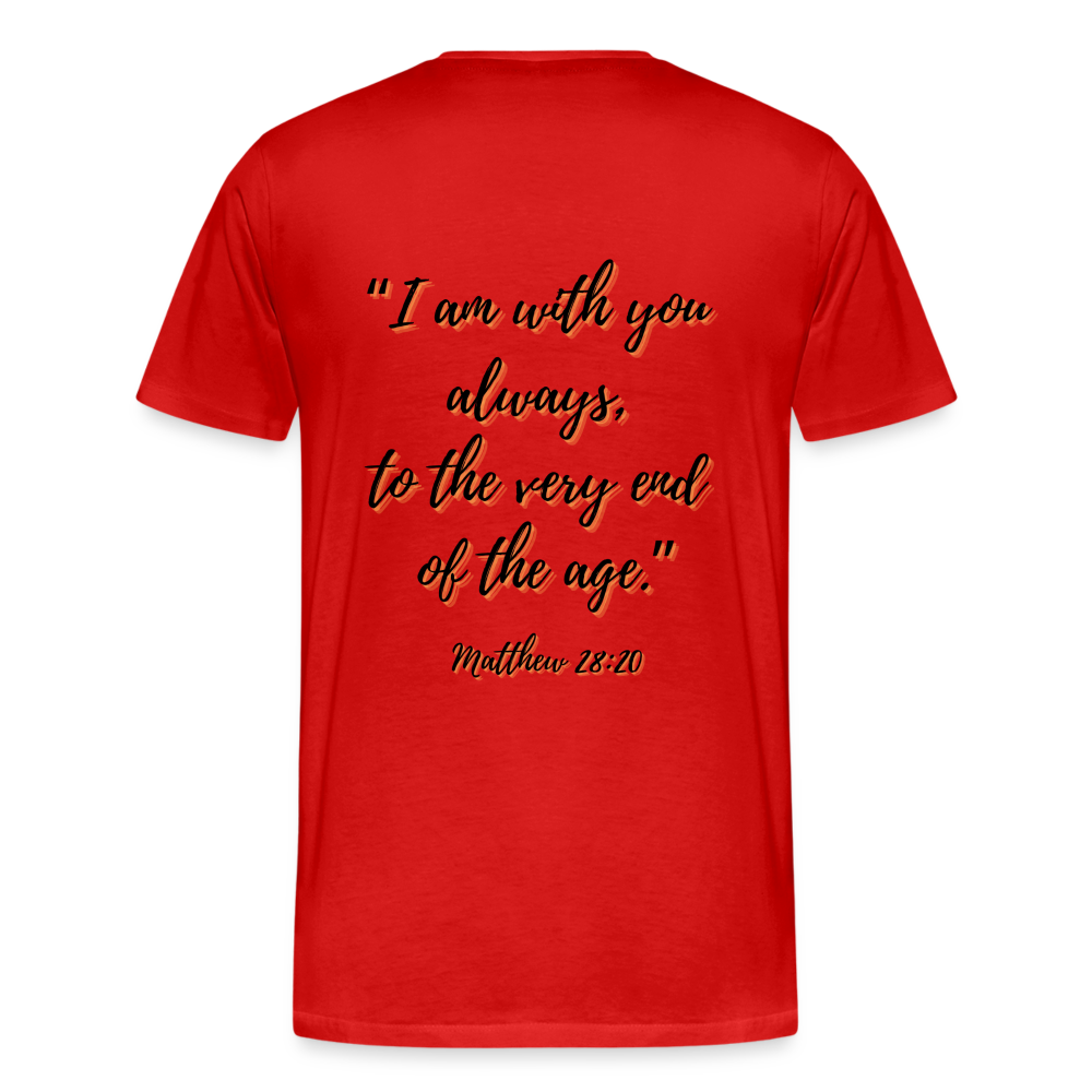 Matt 28:20 T-Shirt - red