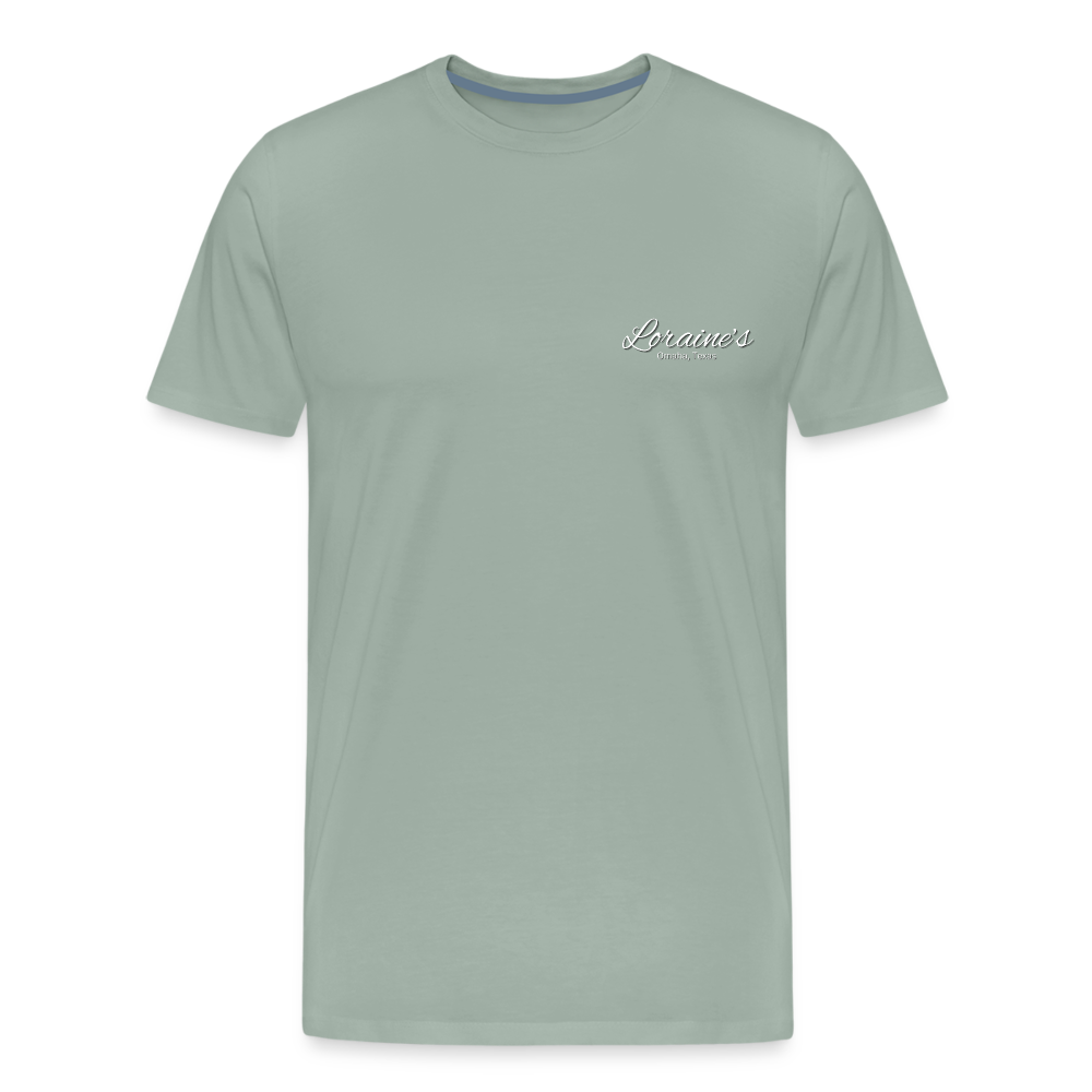 Matt 28:20 T-Shirt - steel green