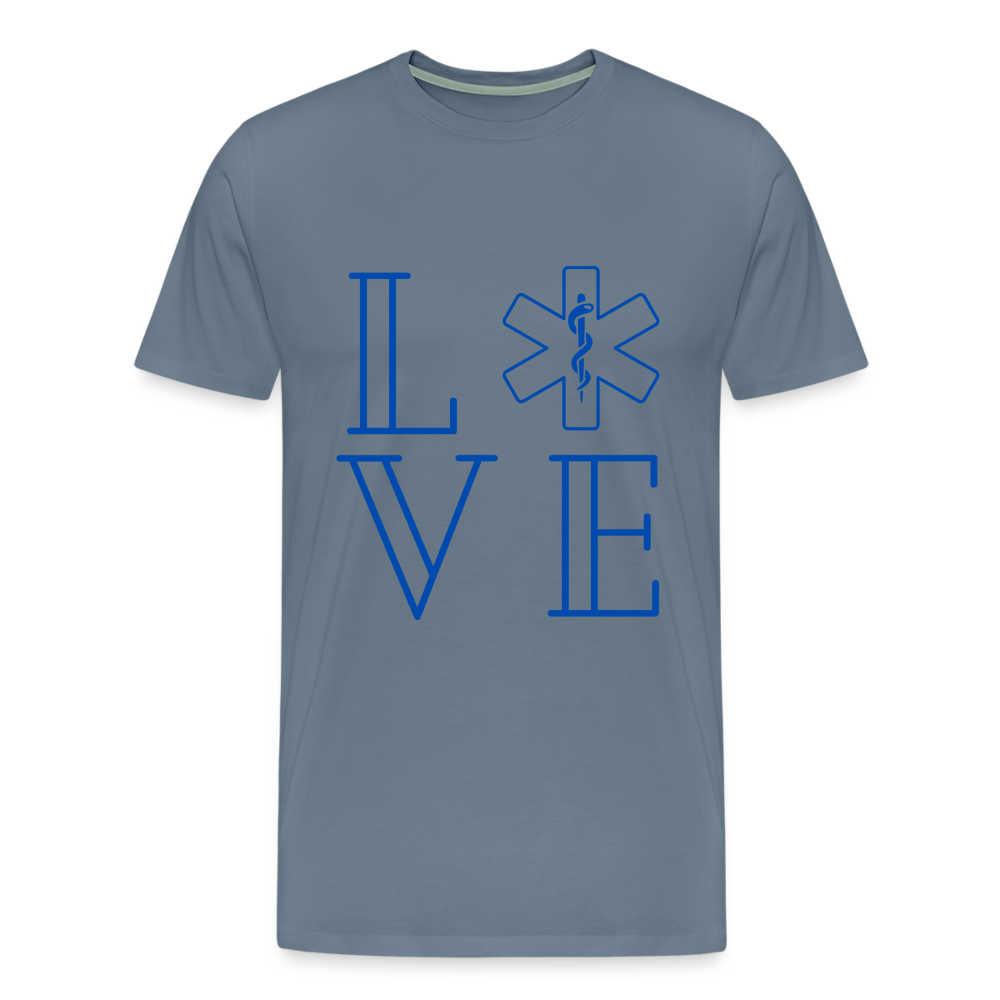 Love EMS T-Shirt - steel blue