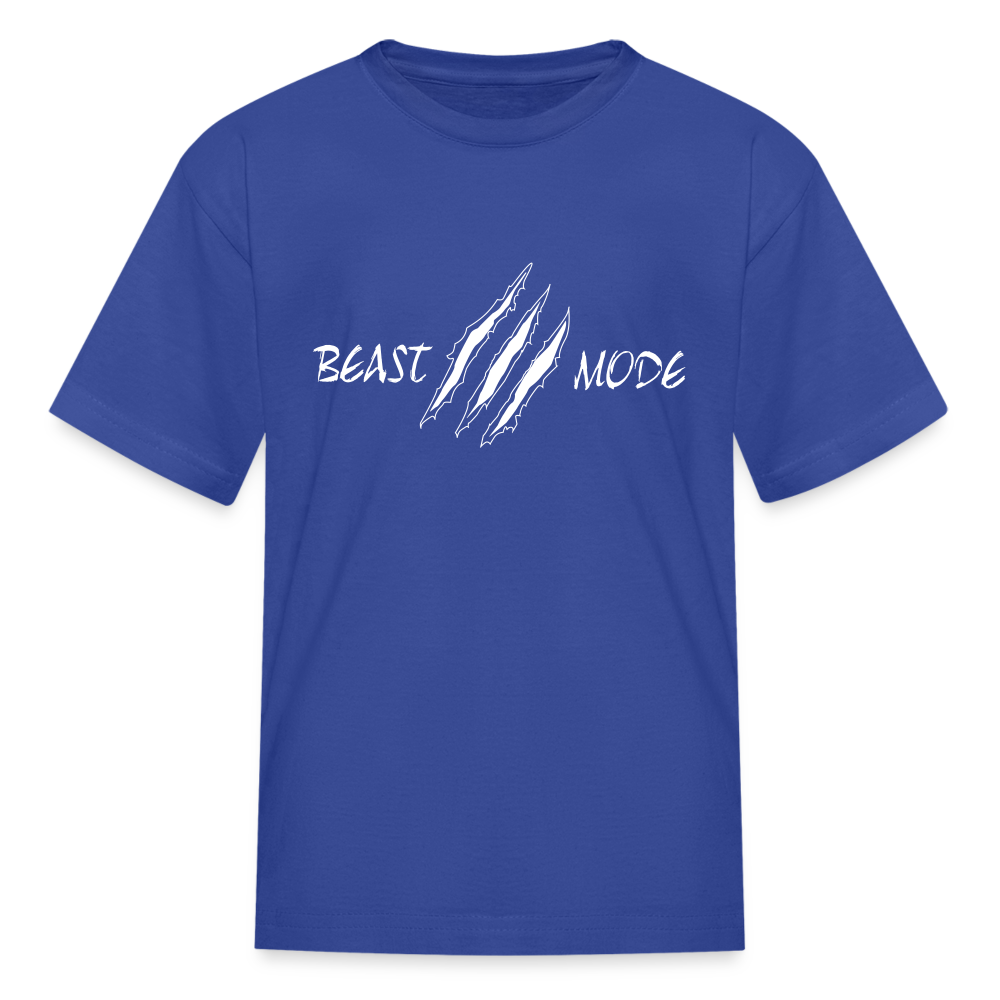 Beast Mode Kids' T-Shirt - royal blue