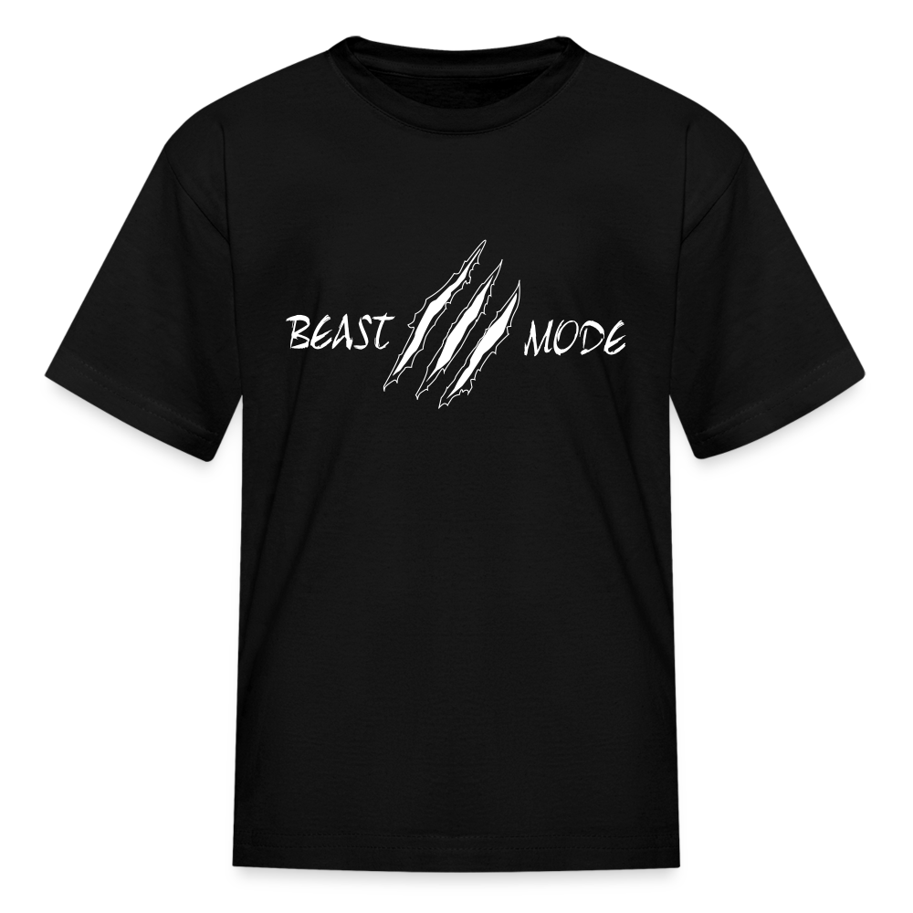 Beast Mode Kids' T-Shirt - black