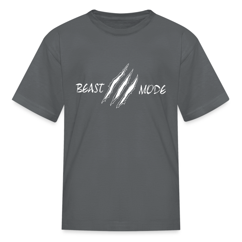 Beast Mode Kids' T-Shirt - charcoal