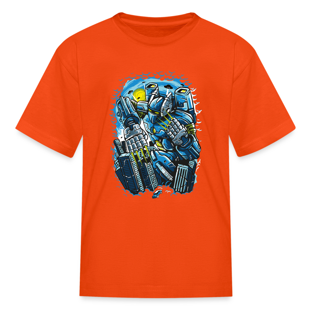 Giant Robot Kids' T-Shirt - orange