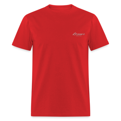 1 Cor 16:14 Buffalo Check Classic T-Shirt - red