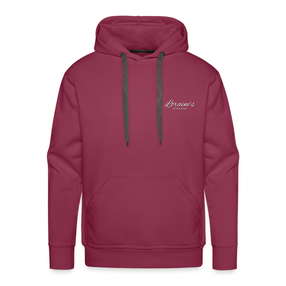 1 Cor 16:14 Gradient Premium Hoodie - burgundy