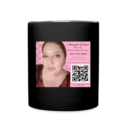 Coffee and Lipstick Promo Full Color Mug - black