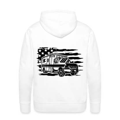 Americana Ambo Premium Hoodie - white