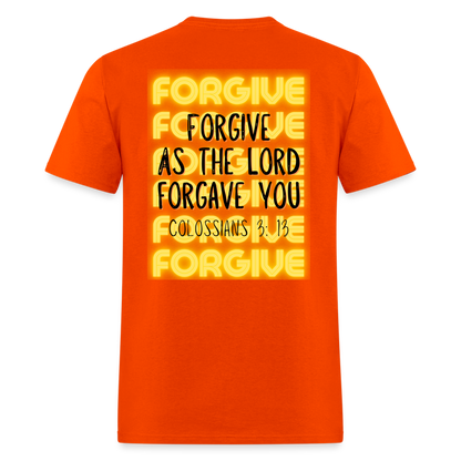 Col 3:13 Classic T-Shirt - orange