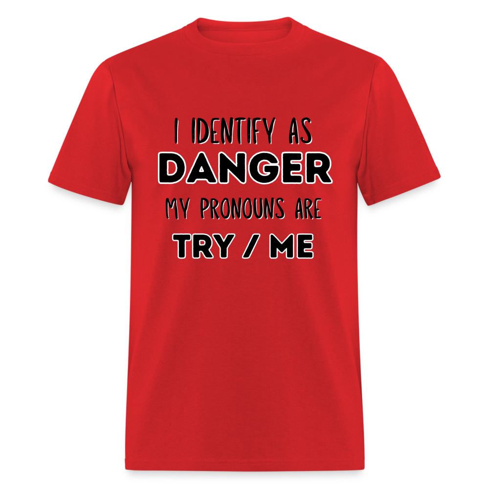Danger Classic T-Shirt - red