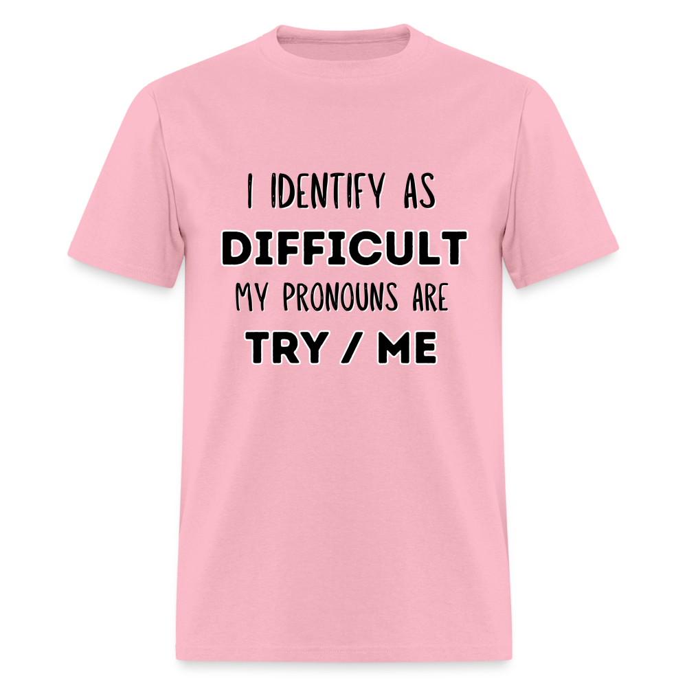 Difficult Classic T-Shirt - pink