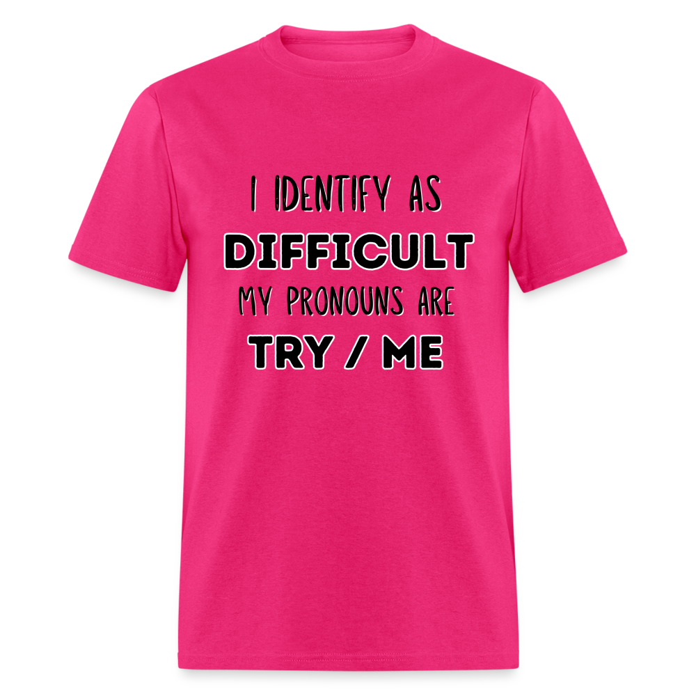 Difficult Classic T-Shirt - fuchsia
