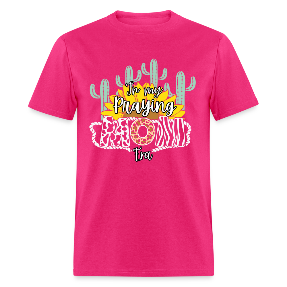 Praying Mom Era  Classic T-Shirt - fuchsia