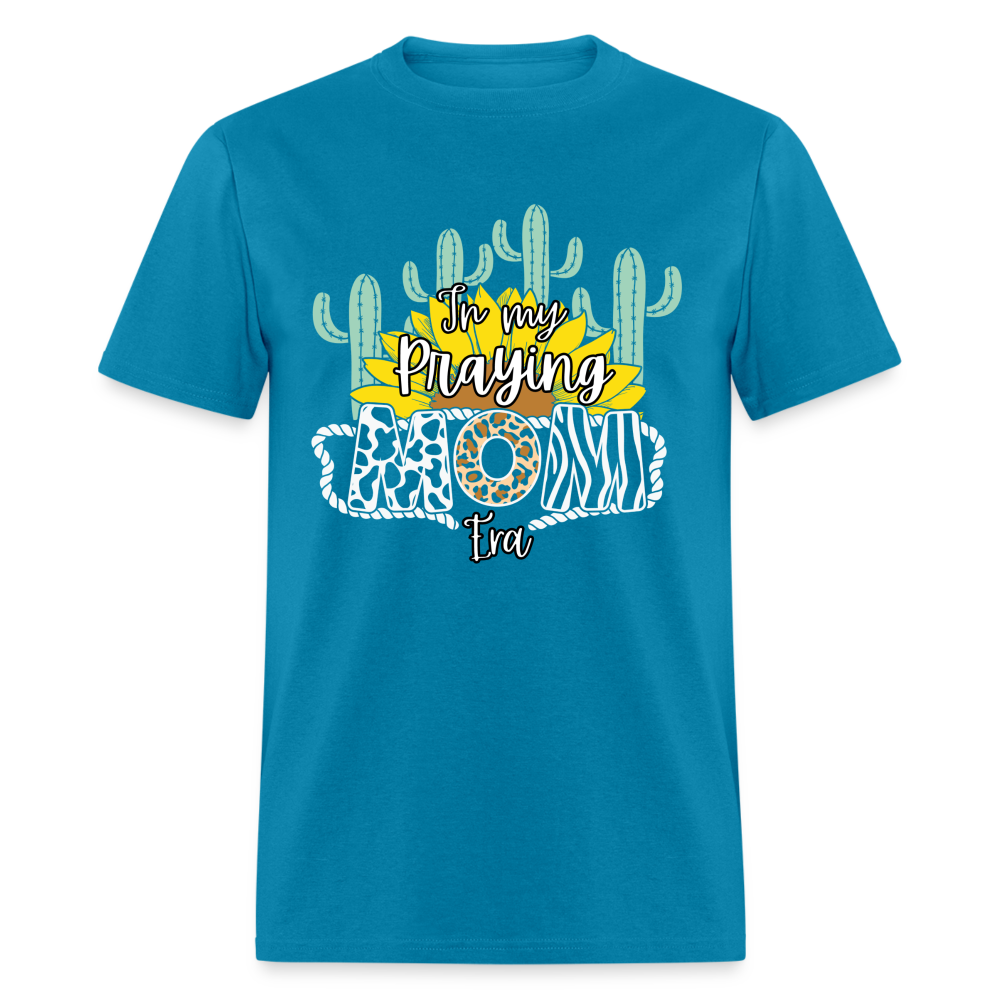 Praying Mom Era  Classic T-Shirt - turquoise