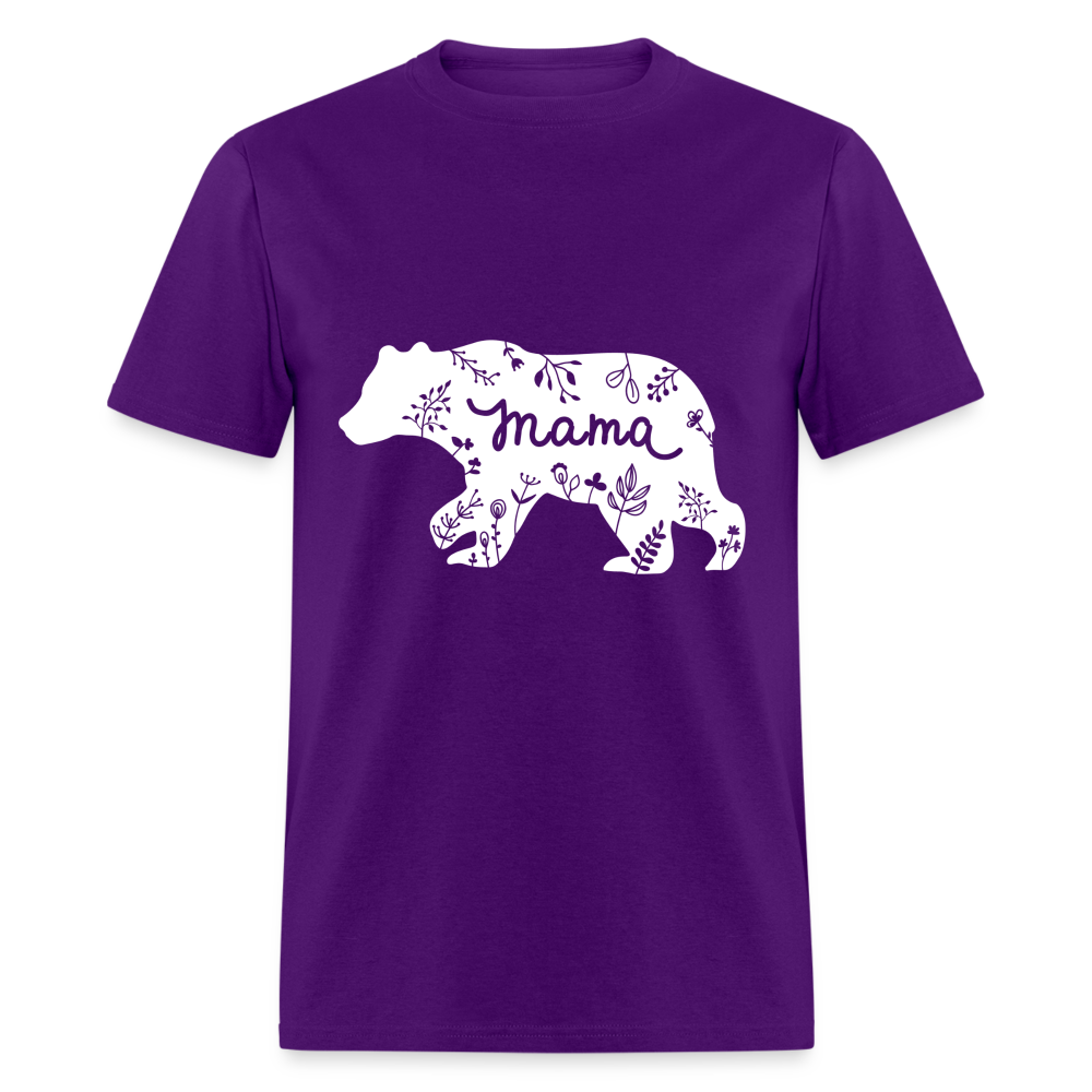 Mama Bear Classic T-Shirt - purple