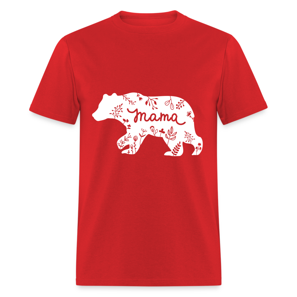 Mama Bear Classic T-Shirt - red