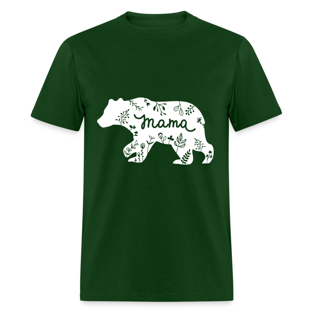 Mama Bear Classic T-Shirt - forest green