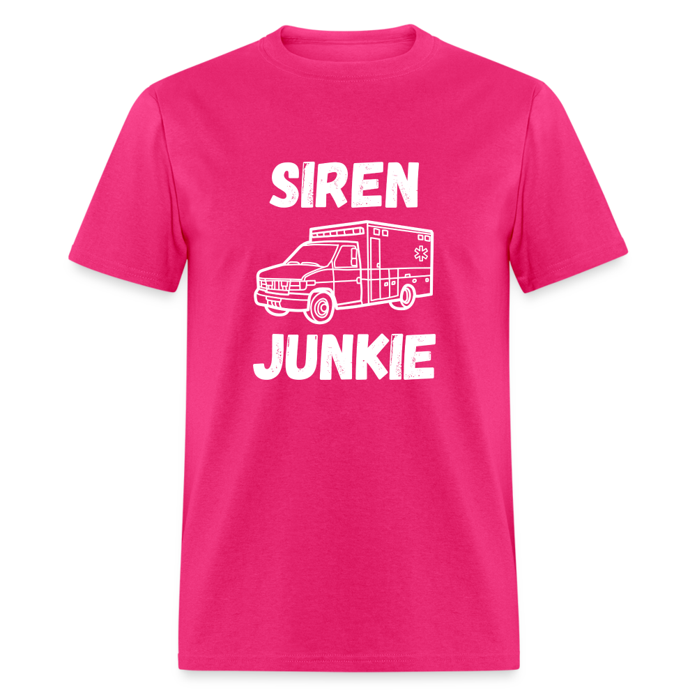 Siren Junkie Classic T-Shirt - fuchsia