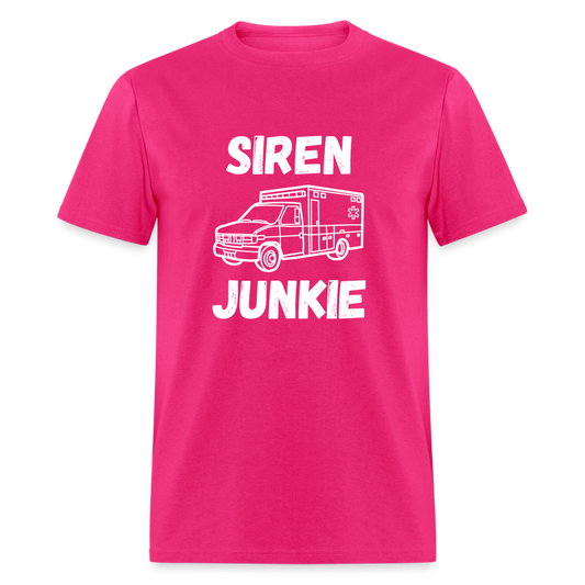 Siren Junkie Classic T-Shirt - fuchsia