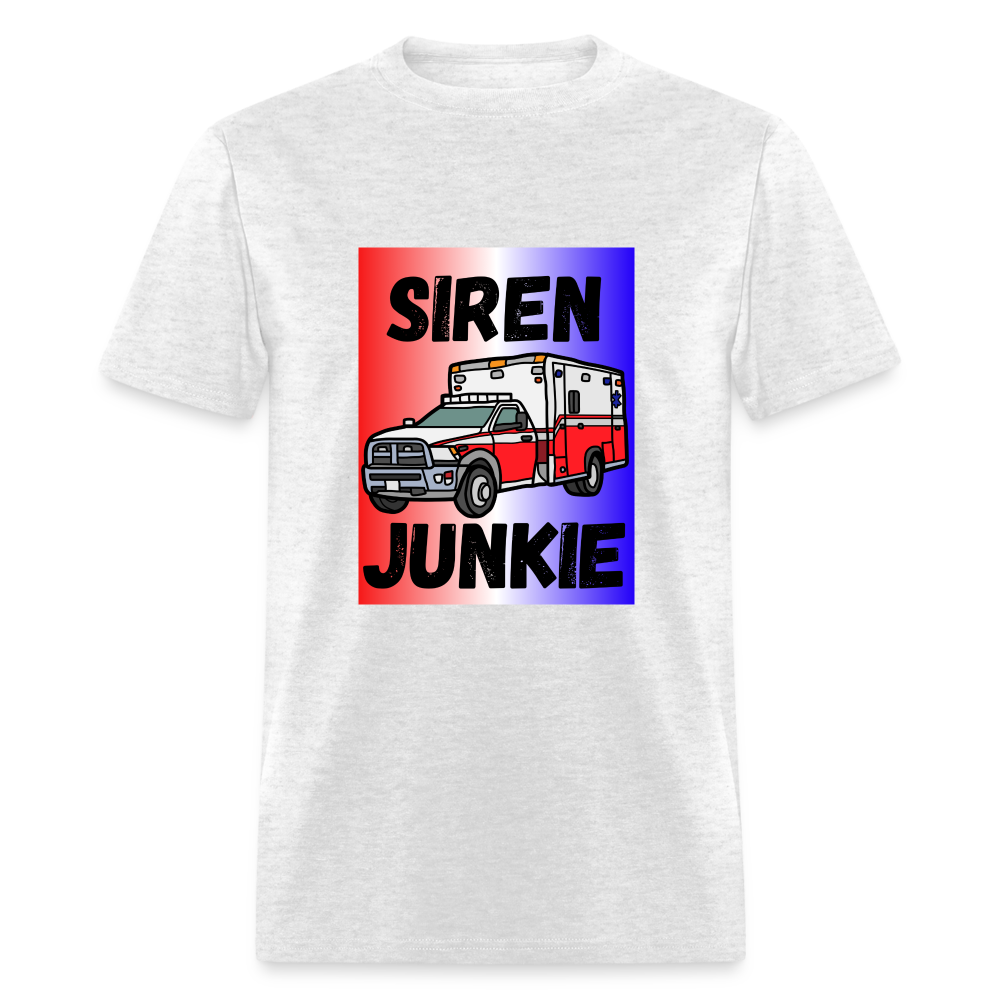 Siren Junkie RWB Classic T-Shirt - light heather gray