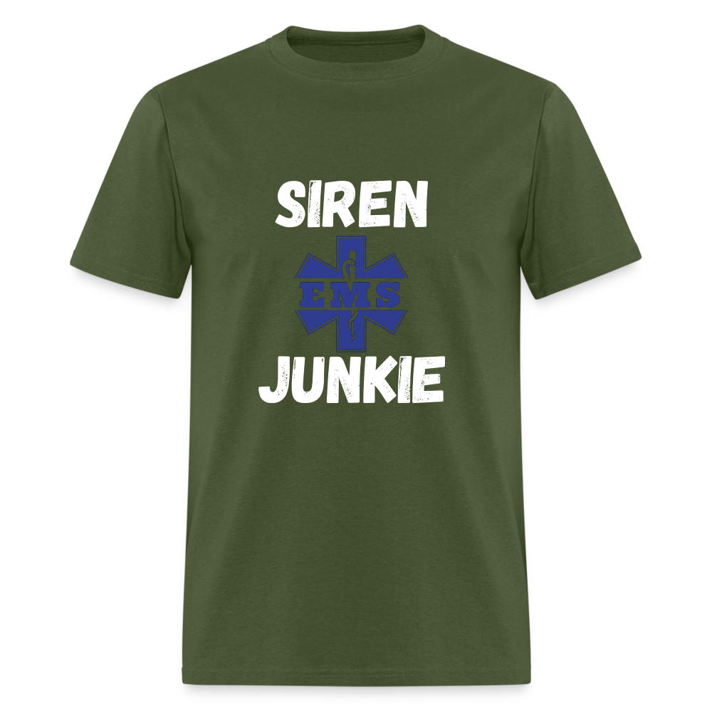 Siren Junkie EMS Classic T-Shirt - military green