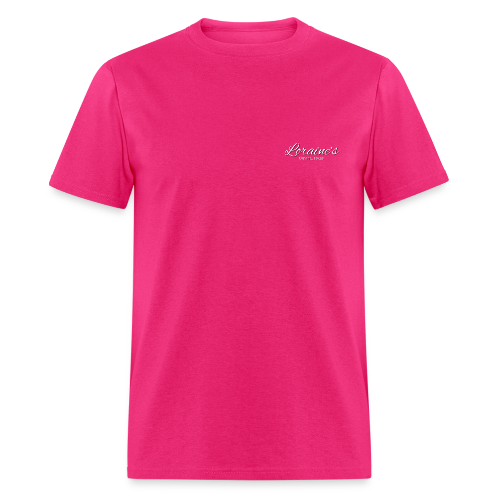 1 Cor 13:13 Unisex Classic T-Shirt - fuchsia