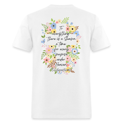 Ecclesiastes 3:1 Classic T-Shirt - white