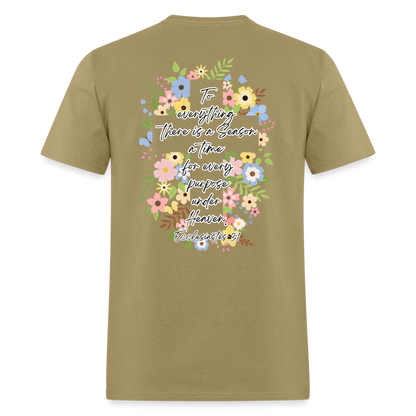 Ecclesiastes 3:1 Classic T-Shirt - khaki