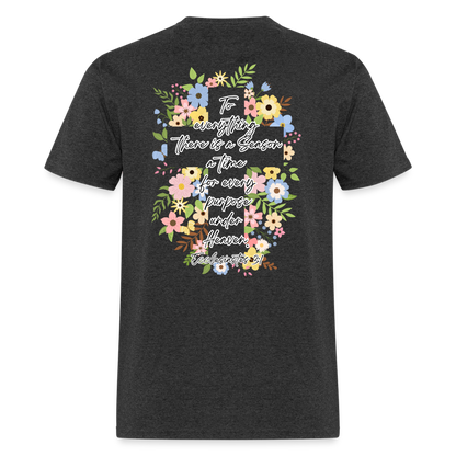 Ecclesiastes 3:1 Classic T-Shirt - heather black