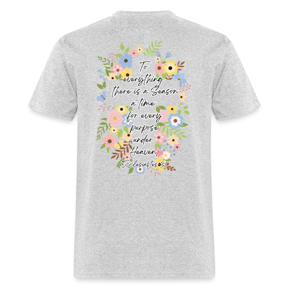 Ecclesiastes 3:1 Classic T-Shirt - heather gray