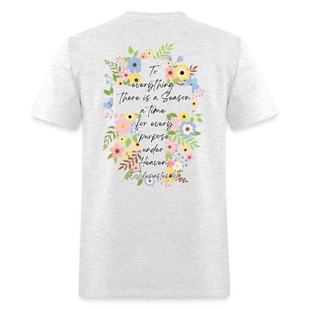 Ecclesiastes 3:1 Classic T-Shirt - light heather gray