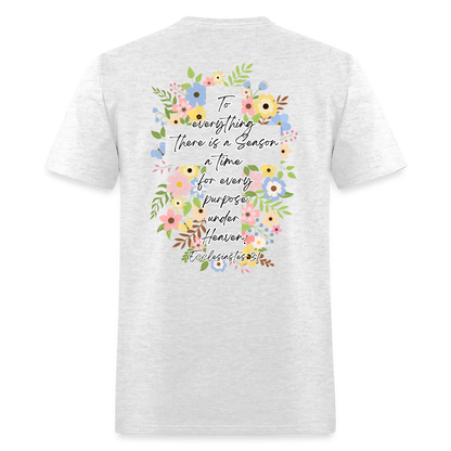 Ecclesiastes 3:1 Classic T-Shirt - light heather gray