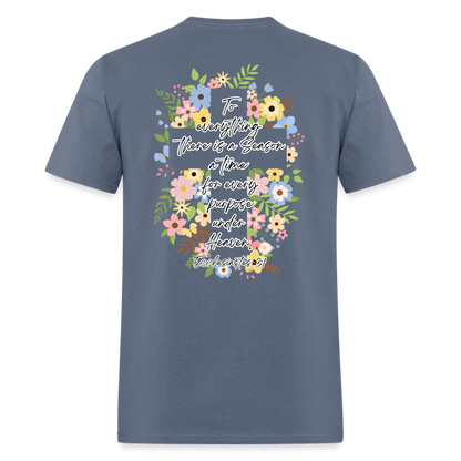 Ecclesiastes 3:1 Classic T-Shirt - denim