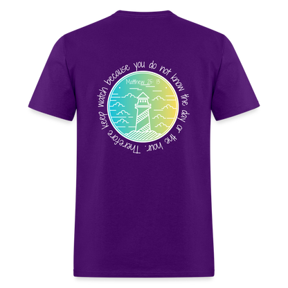 Matt 25:13 Classic T-Shirt - purple