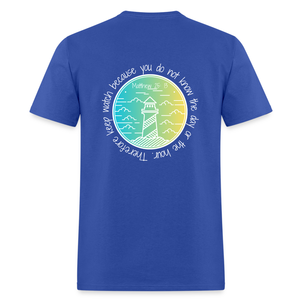 Matt 25:13 Classic T-Shirt - royal blue